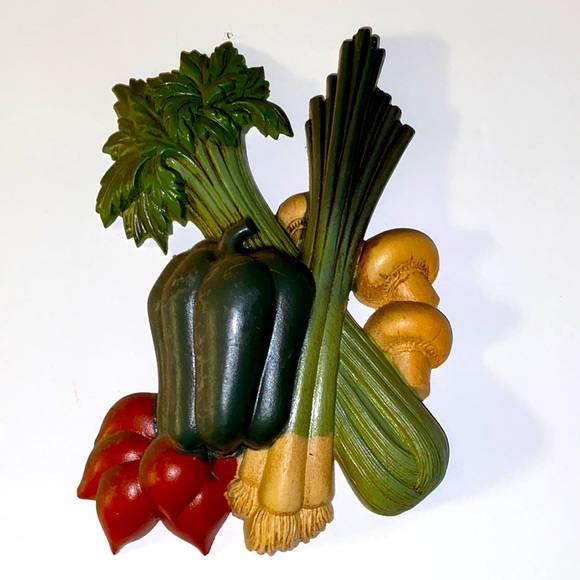 Vintage Decor Vegetable Medley HOME INTERIOR GIFTS - Picture 4 of 11